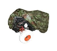 HESTAYAY Housse De Protection pour Quad ATV, Bâche De Moto VTT avec Fond élastique, Imperméable, Camouflage Oxford 210D (210 * 120 * 115cm),210 * 120 * 115cm