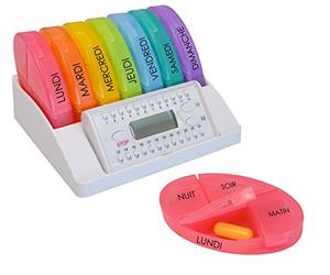 HESTEC - 25506 - Pilulier Electronique Portable