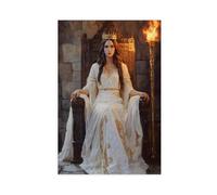 Hestia Poster sur toile déesse du foyer pour chambre à coucher, bureau, chambre, cadeau 60 x 90 cm