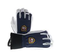 Hestra Arma Leather Patrol Gants 9 Bleu foncé