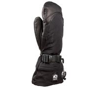 Hestra - Moufles de ski en cuir - Mitt Army Leather Extrem Black/Black en Cuir - Taille 8 - Noir Noir 8