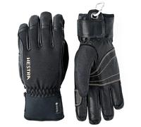 Hestra - Army Leather GTX Short 5 Finger - Gants - 11 - black / black