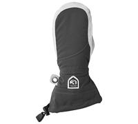 Hestra - Army Leather Heli Ski Female Mitt Grey Offwhite - 7 - Moufles