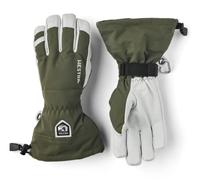 Hestra Gants Heli Ski 5-Finger Femme/Homme - avec doigts doublure, Fermeture Fermeture scratch, Fermeture scratch Hiver automne-hiver - 10 HS olive