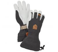 Hestra - Army Leather Patrol Gauntlet 5 Finger - Gants - 6 - charcoal