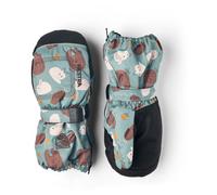 Hestra - Baby Zip Long Mitt - Gants - 1 - sea blue print