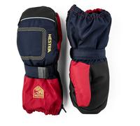 Hestra - Baby Zip Long Mitt - Gants - 4 - dark navy / red