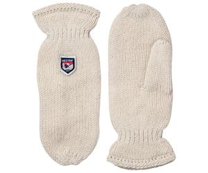 Hestra - Basic Wool Mitt - Gants - 7 - off-white