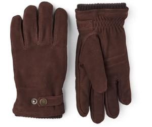 Hestra Bergvik Gants isolants en cuir nubuck pour homme pour temps froid