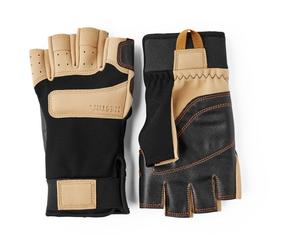 Hestra - Climbers Liba Short 5 Finger - Gants - 7 - black / tan