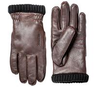Hestra - Deerskin Primaloft Rib - Gants - 10 - dark brown
