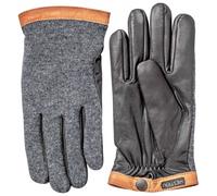 Hestra - Deerskin Wool Tricot - Gants - 8 - charcoal / black
