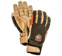 Hestra - Gants en cuir respirants et coupe-vent - Ergo Grip Active Glove Dark Forest/Natural en Cuir - Taille 7 - Marron Marron 7