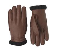Hestra - Gant Deerskin Primaloft Rib- Marron - Homme - Accessoires - Brun - Taille: 11 IN