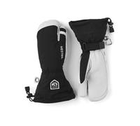 Hestra - Gants de ski 3 doigts en cuir - Army Leather Heli Ski 3-Fingers Black en Cuir - Taille 10 - Noir Noir 10