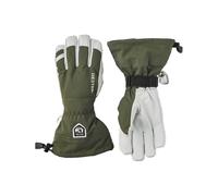 Hestra - Gants de ski en cuir - Army Leather Heli Ski Glove Olive en Cuir - Taille 8 - Kaki Kaki 8