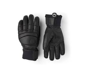 Hestra - Gants de ski en cuir - Fall Line Glove Black/Black en Cuir - Taille 11 - Noir Noir 11