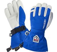 Hestra Gants de ski enfant ARMY LEATHER HELI royal blue - 5,0
