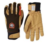 Hestra Gants de Travail d'extérieur Ergo Grip pour l'équitation par Temps Froid, Mixte, 32950, Bois foncé/Marron Naturel., 11