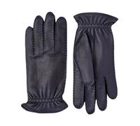 Hestra - Gants en cuir d'élan cousus main avec doublure en cachemire - Homme - Accessoires - Bleu - Taille: 9 1/2 IN