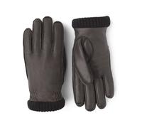 Hestra - Gants en cuir et PrimaLoft® - Deerskin Primaloft Rib M Glove Dark Brown pour Homme en Cuir - Taille 8 - Marron Marron 8