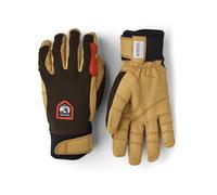 Hestra - Gants en cuir respirants et coupe-vent - Ergo Grip Active Glove Dark forest/Natural brown en Cuir - Taille 9 - Marron Marron 9