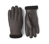 Hestra - Gants premium en cuir et PrimaLoft® - Deerskin Primaloft Rib M Glove Dark Brown pour Homme en Cuir - Taille 11 - Marron Marron 11