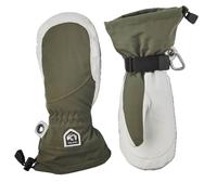Hestra - Heli Ski - Moufles femme Olive / Offwhite - 8
