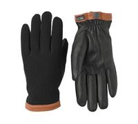 Hestra, Homme, Accessoires, Noir, Taille: 10 IN Gants en peau de cerf et laine avec doublure chaude