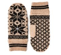 Hestra - Isvik Mitt - Gants - 7 - beige / black