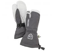 Hestra - Kid's Army Leather Heli Ski 3 Finger - Gants - 5 - grey