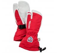 Hestra - Kid's Army Leather Heli Ski 3 Finger - Gants - 6 - red
