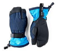 Hestra - Kid's Gauntlet CZone 3 Finger - Gants - 7 - dark navy / sky blue