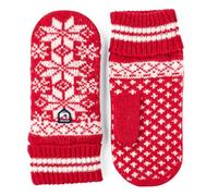 Hestra - Kid's Nordic Junior Mitt - Gants - 6 - red / offwhite