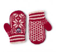 Hestra - Kid's Nordic Mitt - Gants - 0 - red / offwhite