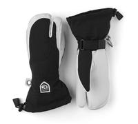HESTRA Moufles 3 Doigts en Cuir Heli pour Femmes pour Le Ski et par Temps Froid