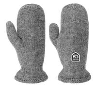 Hestra Moufles Basic Wool Femme/Homme - paire de gants pour femme homme avec doublure Hiver automne-hiver - 8 HS gris