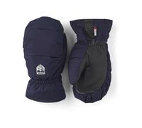 Hestra - Moufles de ski en cuir et en Primaloft - Foss Jr. Mitt Navy en Cuir - Taille Enfant 5 Navy 5