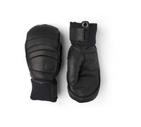 Hestra - Moufles de ski en cuir - Fall Line Mitt Black/Black en Cuir - Taille 9 - Noir Noir 9