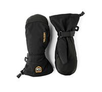 Hestra - Moufles de ski GORE-TEX imperméables - Army Leather Gore Tex Mitt Black/Black en Cuir - Taille 8 - Noir Noir 8