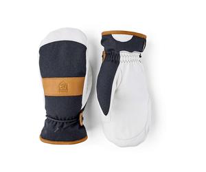 Hestra - Moufles de ski imperméables en cuir - Voss Czone Mitt Black/Cork en Cuir - Taille 10 - Noir Noir 10