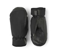 Hestra - Moufles en cuir GORE-TEX imperméables - Mitt Alpine Short Gtx Black - Taille 9 - Noir Noir 9