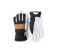 Hestra - Gants de ski imperméables en cuir - Voss Czone Glove Black/Cork en Cuir - Taille 7 - Noir Noir 7