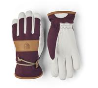 Hestra - Gants de ski imperméables en cuir - Voss Czone Glove Bordeaux en Cuir - Taille 9 Bordeaux 9