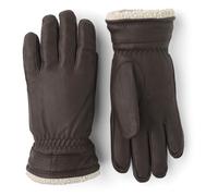 Hestra - Women's Buvika Deerskin - Gants - 8 - dark brown