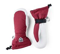 Hestra - Women's Heli Ski Mitt - Gants - 7 - bordeaux / off-white