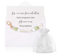 Hestya Cadeau Annonce Grossesse Tata Mamie Cadeau Demande Marraine Parrain Témoin Tu Vas Être Tata Veux-Tu Être Ma Marraine Porte-Clés Carte Annonce avec Enveloppe pour Noël Anniversaire Baptême