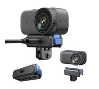 Hesupy Base de charge magnétique à dégagement rapide pour DJI Osmo Nano, support de caméra d'extension rechargeable avec interface de charge, trou de vis de 6,35 mm et adaptateur pliable à 2 broches