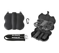 Hesupy Boîte de rangement pour DJI Neo 2, étui de transport de grande capacité pour drone, 2 batteries, émetteur-récepteur numérique et tournevis, sac de voyage portable, housse de protection rigide