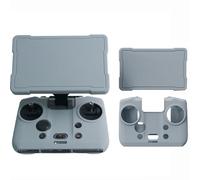 Hesupy Coque de protection en silicone pour télécommande DJI Mavic 4 Pro RC Pro 2 RC Pro 2 - Housse de protection souple antidérapante et anti-rayures, gris, Coque de protection d'écran en silicone